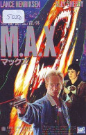 Télécarte Japon * CINEMA * FILM * M.A.X. * LANCE HENRIKSEN  (5020) - Cinéma