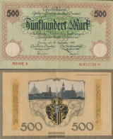 Dresden Notgeld The City Dresden Used (III) 1922 500 Mark Dresden - 500 Mark