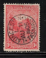 TASMANIA Scott # 103 Used HR - Excellent Launceston CDS - Oblitérés