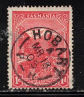 TASMANIA Scott # 103 Used HR - Excellent Hobart CDS - Gebruikt