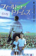 Télécarte Japon * CINEMA * FILM * FIELD OF DREAMS (5024) MOVIE * JAPAN Phonecard * Kino - Cine