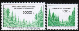 1999 - FORESTS - FIRE - TURKISH CYPRIOT STAMPS - UMM STAMPS - Agriculture