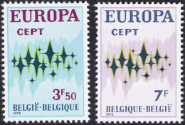 BELGIQUE, 1972, EUROPA ( COB 1623-1624**) - 1972