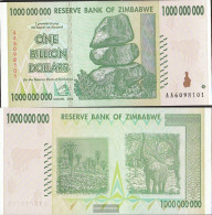 Zimbabwe Pick-number: 83 Uncirculated 2008 1.000.000.000 Dollars - Zimbabwe