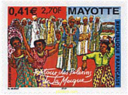 74814 MNH MAYOTTE 2001 RETORNO DE LOS PEREGRINOS DE LA MECA - Other & Unclassified