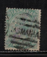 TASMANIA Scott # 61 Used HR - Tasmania Killer Cancel - Gebraucht