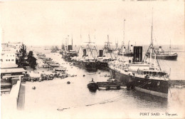 EGYPTE - PORT SAID - Le Port - Port-Saïd