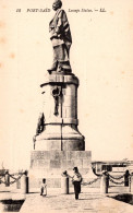 EGYPTE -  PORT SAID - Lesseps Statue - Port-Saïd