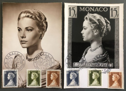 Monaco, Lot De 2 FDC, Cartes - 11.5.1957 - (W1640) - FDC
