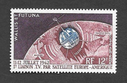 Wallis Et Futuna Space Stamp 1962 MNH. Satellite "Telstar 1" - Ongebruikt