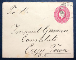 Transvaal, Entier-Enveloppe, Voyagé - (N774) - Transvaal (1870-1909)