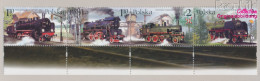 Polen 3997-4000 Viererstreifen (kompl.Ausg.) Postfrisch 2002 Dampfloks (10162004 - Unused Stamps