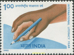 694552 MNH INDIA 1990 AÑO INTERNACIONAL DEL ALPHABETISMO - Neufs