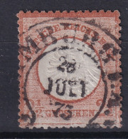 DEUTSCHES REICH 1872 - HAMBURG Cancel - Mi 21 - Grosses Brustschild 2 1/2g - Used Stamps