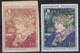 France N°1426 - Essai De Couleur Non Dentelé - Toulouse-Lautrec - Neuf ** Sans Charnière - TB - Color Proofs 1945-…