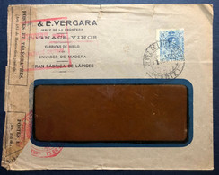 Espagne, Divers Sur Enveloppe De JEREZ DE LA FRONTERA 11.10.1915 - (B4306) - Storia Postale