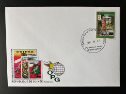 Guinée Guinea 2009 FDC Mi. 6763 Surch Overprint Winter Olympic Games Lillehammer 1994 Vancouver 2010 Jeux Olympiques Ski - Hiver 1994: Lillehammer