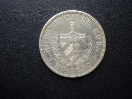 CUBA * : 1 PESO   1933  **   KM 15.2     SUP - Kuba