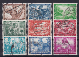 DEUTSCHES REICH 1933 - Canceled - Mi 499-507 - Complete WAGNER Set! - Usados