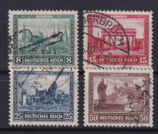 DEUTSCHES REICH 1930 - Canceled - Mi 450-453 - Oblitérés