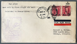 Etats-Unis, Enveloppe - Flight Cristobal To Buenos Aires 8.10.1929 - (B1583) - Cartas & Documentos