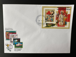 Guinée Guinea 2008 FDC Mi. Bl. 1650 Surchargé Overprint 180e Anniversaire Henri Henry Dunant Red Cross Croix Rouge - Disease