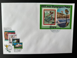 Guinée Guinea 2008 FDC Mi. Bl. 1638 Surchargé Overprint Olympic Games Barcelona 1992 Beijing Pekin Jeux Olympiques 2008 - Sommer 2008: Peking