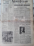 JOURNAL NORD ECLAIR N° 12 DIMANCHE 14 JANVIER 1945 - 1939-45