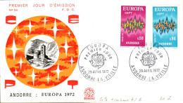 ESPAGNE FDC 1972 EUROPA - 1972