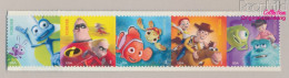 USA 4848-4852 Fünferstreifen (kompl.Ausg.) Postfrisch 2012 Pixar Filme (10162086 - Unused Stamps