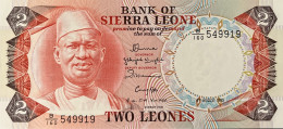 Sierra Leone 2 Leone, P-6h (4.8.1985) - UNC - Sierra Leona