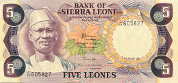 Sierra Leone 5 Leone, P-7f (4.8.1984) - UNC - Sierra Leone