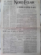 JOURNAL NORD ECLAIR N° 37 MARDI 17 OCTOBRE   1944 - 1939-45