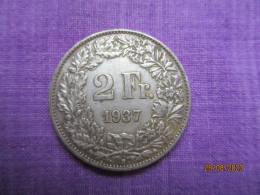 Suisse: 2 Francs 1937 - Autres & Non Classés