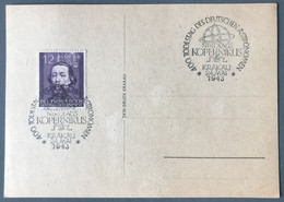 Allemagne - Carte - Kopernikus / Kopernic 24.5.1943 - (B2606) - Briefe U. Dokumente