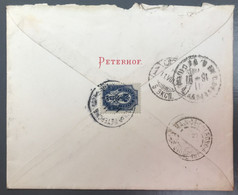 Russie Enveloppe Pour La France 11.10.1897 - (A1252) - Covers & Documents