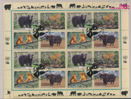 UNO - New York 946-949Klb Kleinbogen (kompl.Ausg.) Gestempelt 2004 Säugetiere (10162092 - Used Stamps