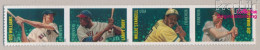 USA 4861BA-4864BA Viererstreifen (kompl.Ausg.) Postfrisch 2012 Baseballspieler (10162056 - Unused Stamps