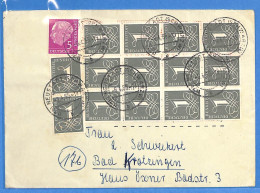 Allemagne Republique Federale 1956 Lettre De Neustadt (G22506) - Storia Postale