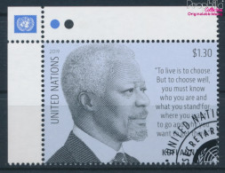 UNO - New York 1711 (kompl.Ausg.) Gestempelt 2019 Kofi Annan (10159932 - Used Stamps