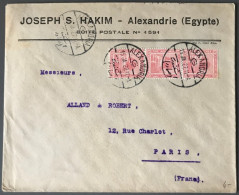 Egypte, Lettre D'ALEXANDRIE Pour Paris 1922 - (B2438) - Lettres & Documents