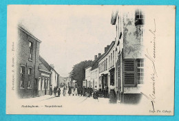 * Maldegem - Maldeghem (Oost Vlaanderen) * (Phototypie R. Heysse Eecloo) Noordstraat, Animée, Tramway, Unique, TOP - Maldegem