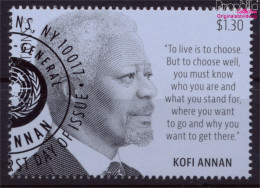 UNO - New York 1711 (kompl.Ausg.) Gestempelt 2019 Kofi Annan (10159945 - Gebraucht