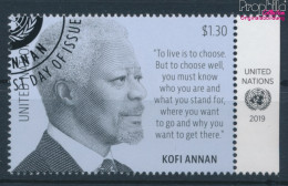 UNO - New York 1711 (kompl.Ausg.) Gestempelt 2019 Kofi Annan (10159947 - Oblitérés