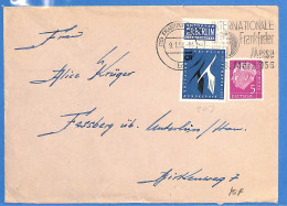 Allemagne Republique Federale 1956 Lettre De Frankfurt (G22526) - Storia Postale