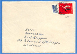 Allemagne Republique Federale 1955 Lettre De Laichingen (G22528) - Briefe U. Dokumente