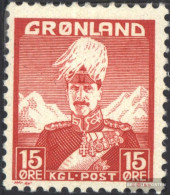 Denmark - Greenland 5 Unmounted Mint / Never Hinged 1938 Christian X. - Ongebruikt