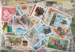 Motives 100 Different Carriages Stamps - Diligenze