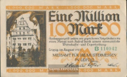 Leipzig Inflationsgeld City Leipzig Used (III) 1923 1 One Million Mark - 1 Miljoen Mark