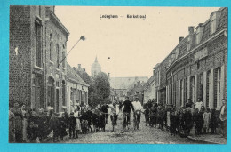 * Ledegem - Ledeghem (West Vlaanderen) * Kerkstraat, Rue De L'église, Belle Animation, Animée, Vélo, Zeldzaam, TOP - Ledegem